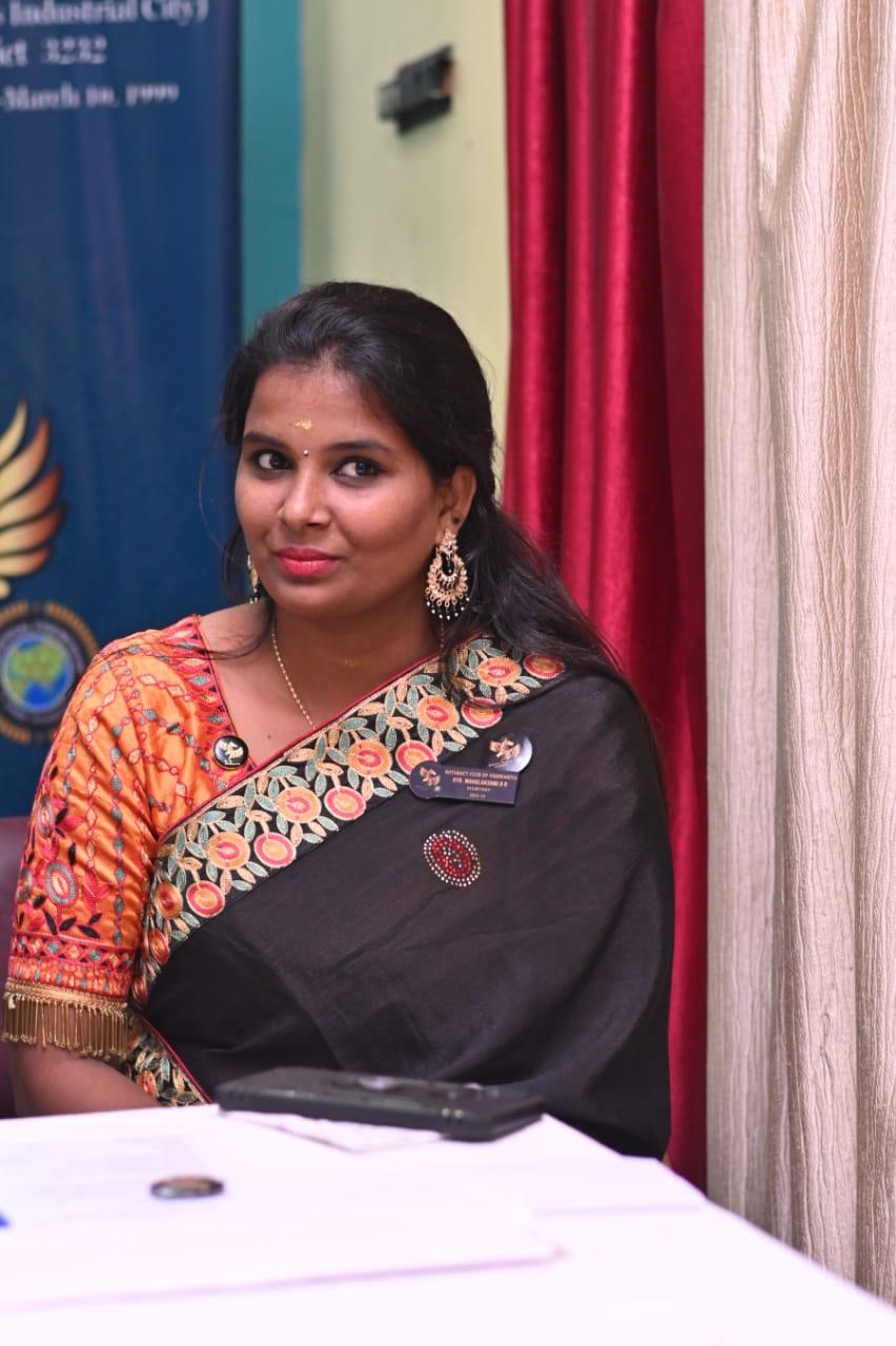 Rtr. Mahalakshmi, Club President